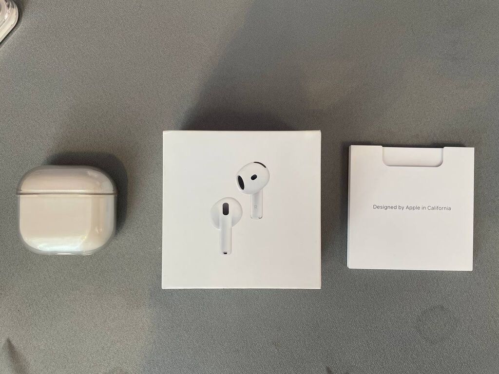 İşlənmiş Simsiz (Bluetooth) Qulaqcıqlar, Apple, rəng - Ağ — Qulaqcıqlar, Bakı (2)