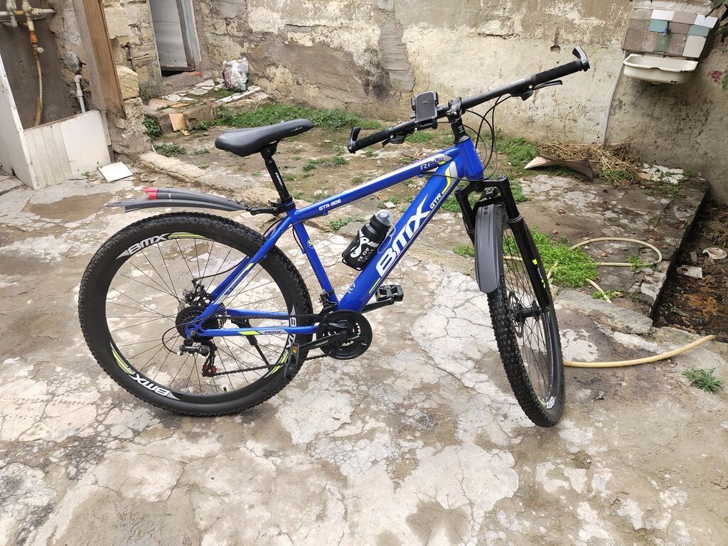 BMX GTR seriyası dağ velosipedi – mavi rəngdə, yüngül alüminium tipli — Dağ velosipedləri, Bakı (4)