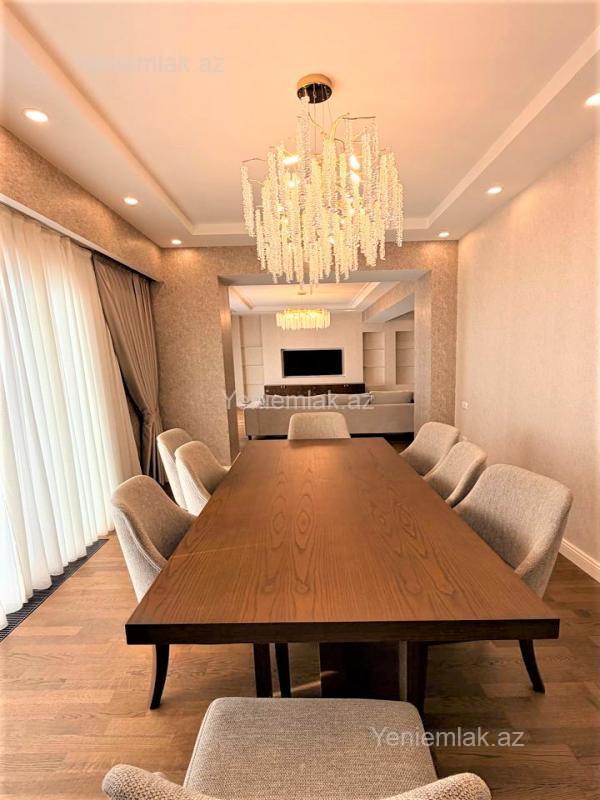 Kirayə 5 otaqlı Bina evi menzil (Yeni tikili), 260 m², Nərimanov rayonu — Mənzil, Bakı (4)