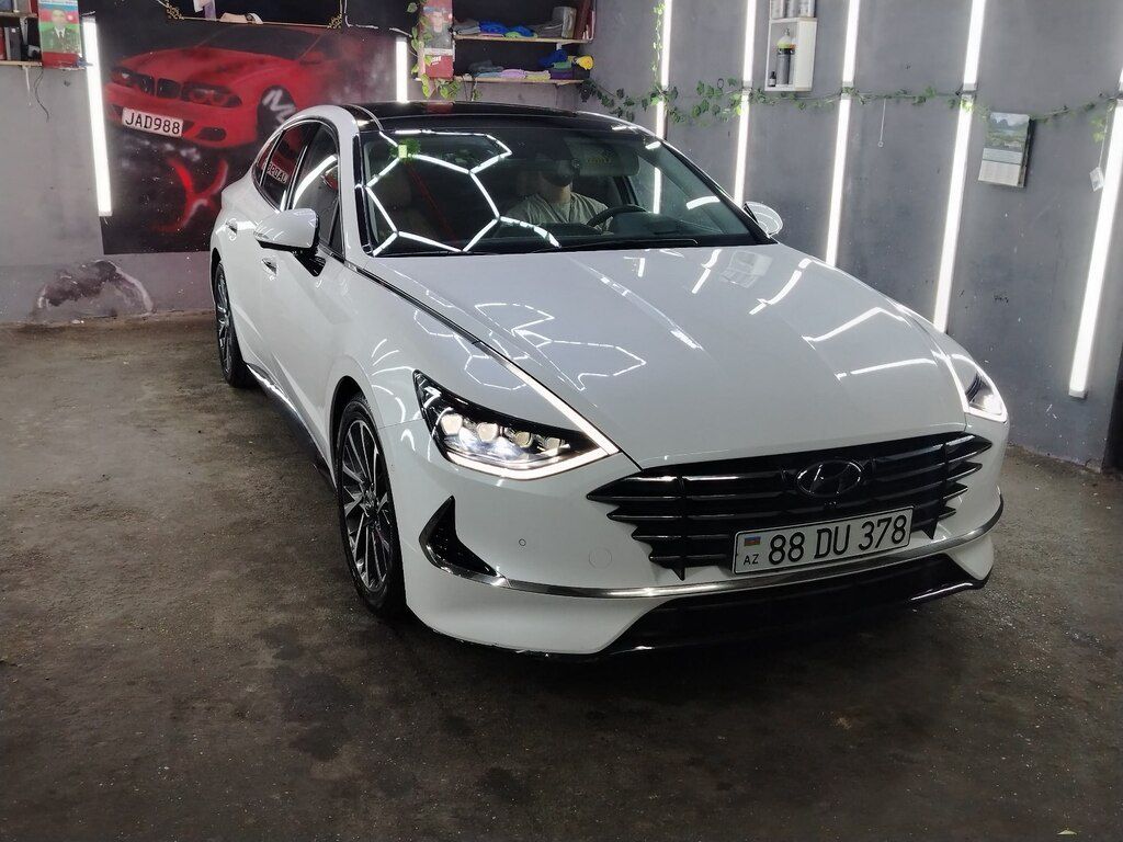 Hyundai Sonata, 2.0 L, 2019 il, 135 000 km 88-DU-378 — Avtomobillər, Bakı (2)