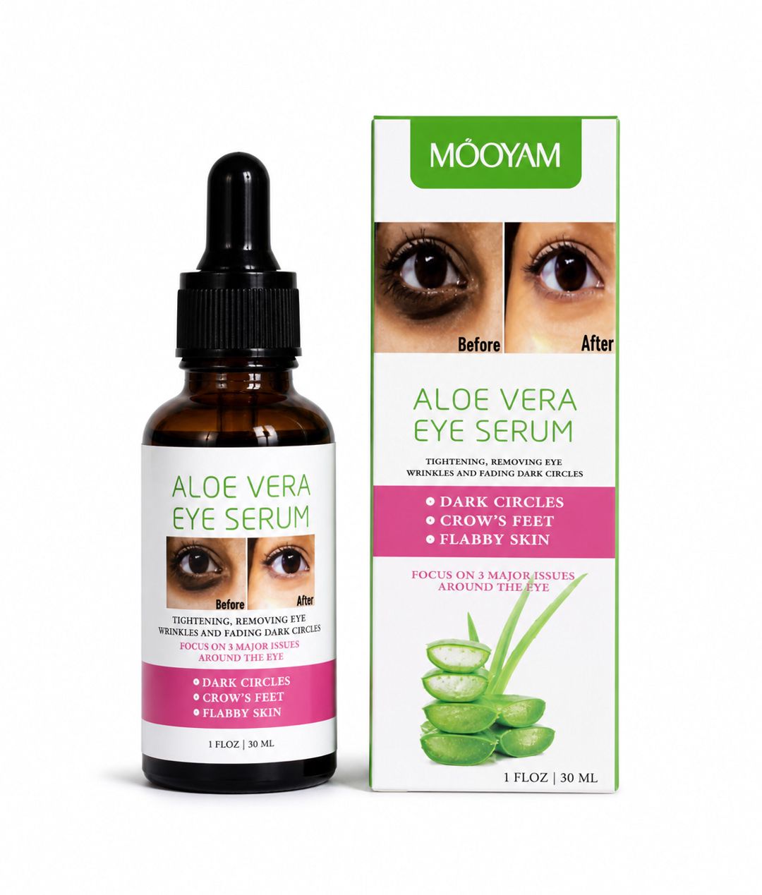 Göz ətrafı dərisi üçün zərdab Mooyam Aloe Vera 30 ml — Mallar, Bakı