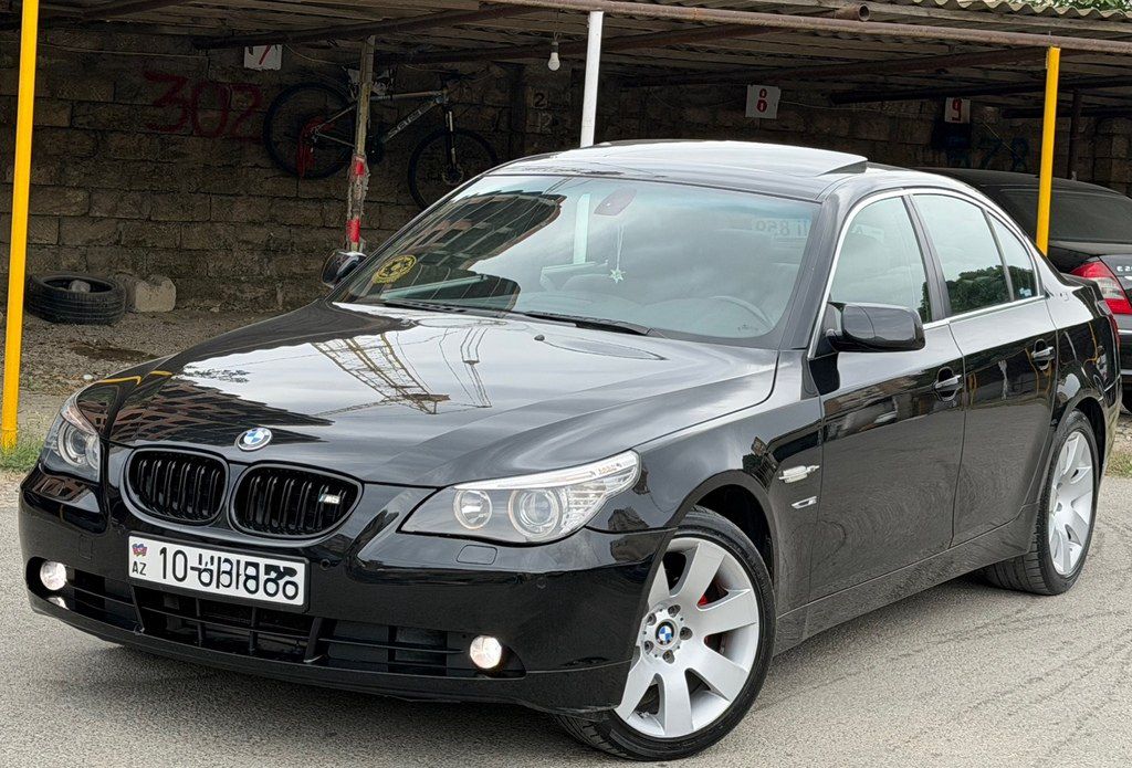BMW 525, 3.0 L, 2004 il, 220 000 km — Avtomobillər, Bakı (3)