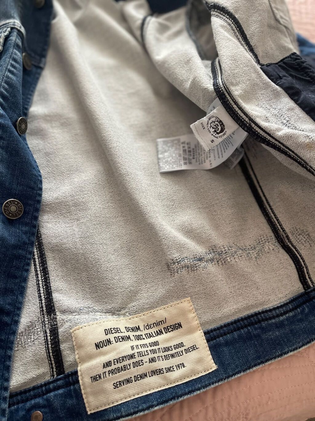 Məhsul: Diesel cins gödəkçə - Brend: Diesel - Material: 100% denim — Kurtkalar, Bakı (2)