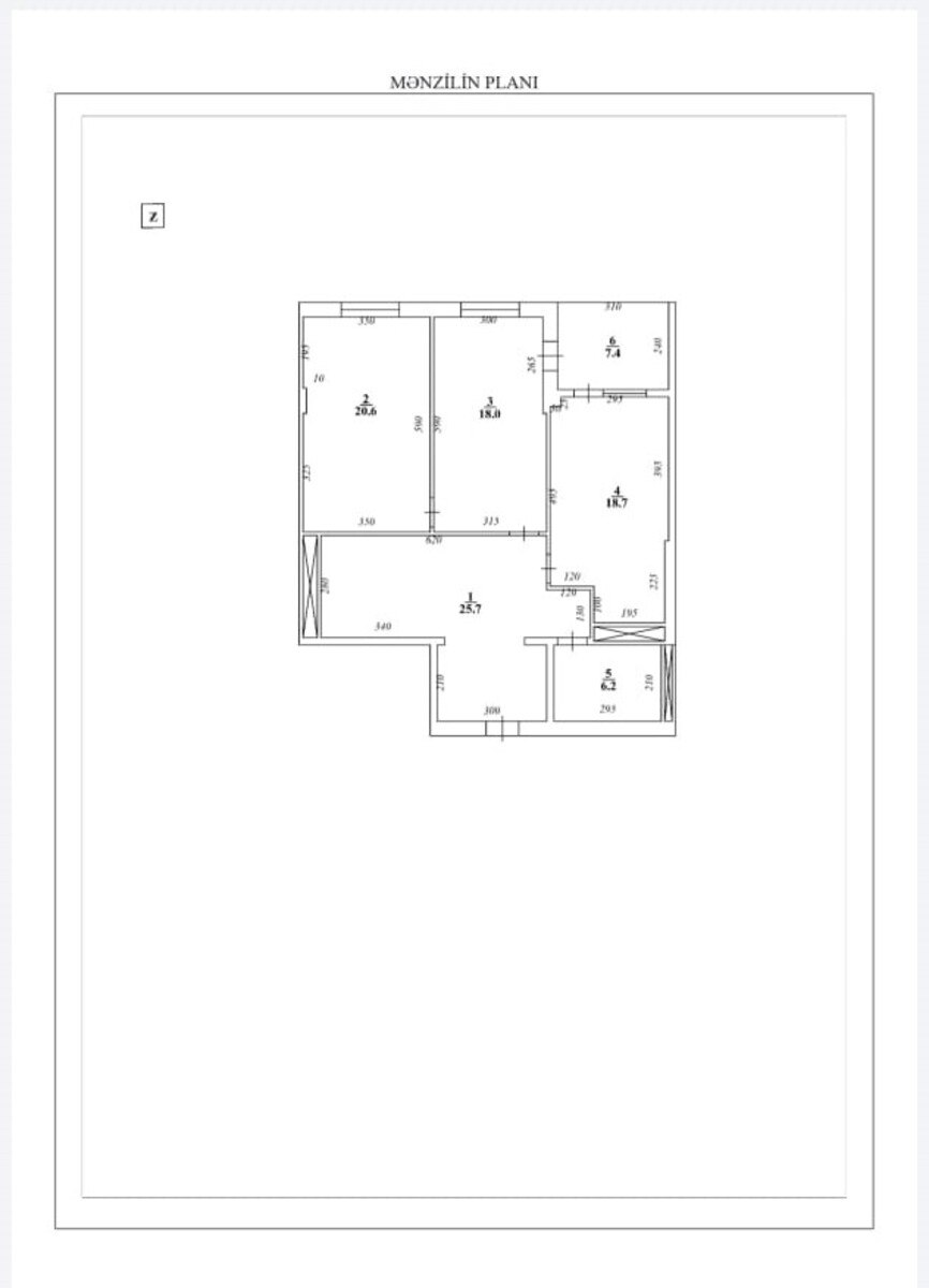 Satılır 3 otaqlı yeni tikili 104 m² — Mənzil, Bakı (2)