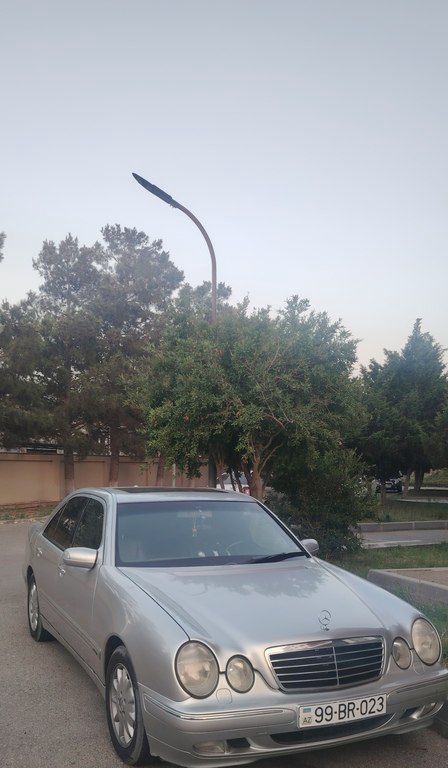 Mercedes E 240, 2.6 L, 2000 il, 252 453 km — Avtomobillər, Bərdə (5)