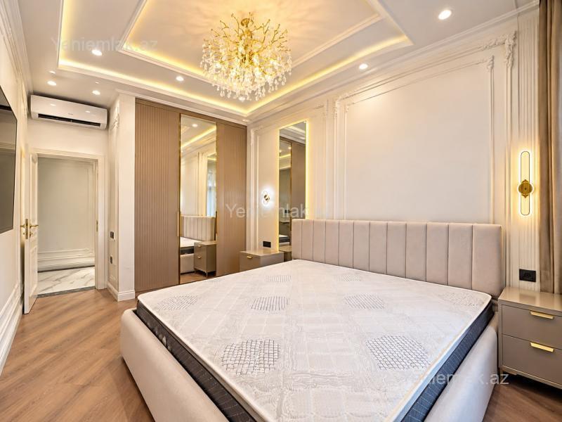 Kirayə 4 otaqlı Bina evi menzil (Yeni tikili), 160 m², Nərimanov rayonu — Mənzil, Bakı (9)