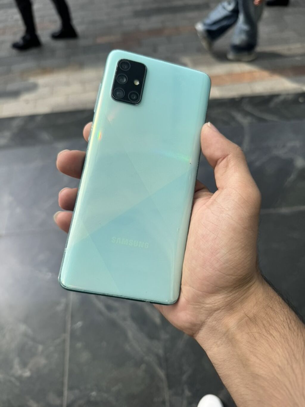 Samsung Galaxy A71 5G, 128 GB, rəng - Mavi, İki sim kartlı — Samsung, Bakı (4)