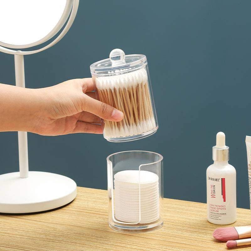 Kosmetik çantalar, qutular, qablar FenEx Home Qapaqlı təşkilatçı 2 bölməli şəffaf - FenExOrg19 — Mallar, Bakı (2)