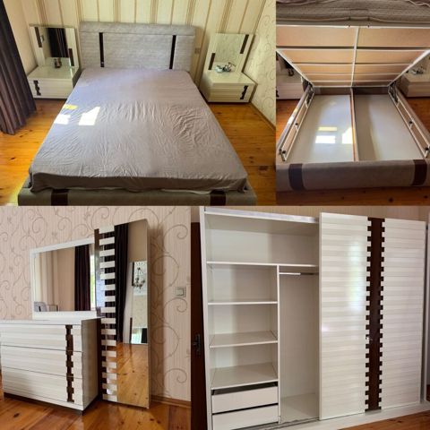 Yataq dəsti satılır 350₼. Matrası və bazası var.Ünvan — Digah