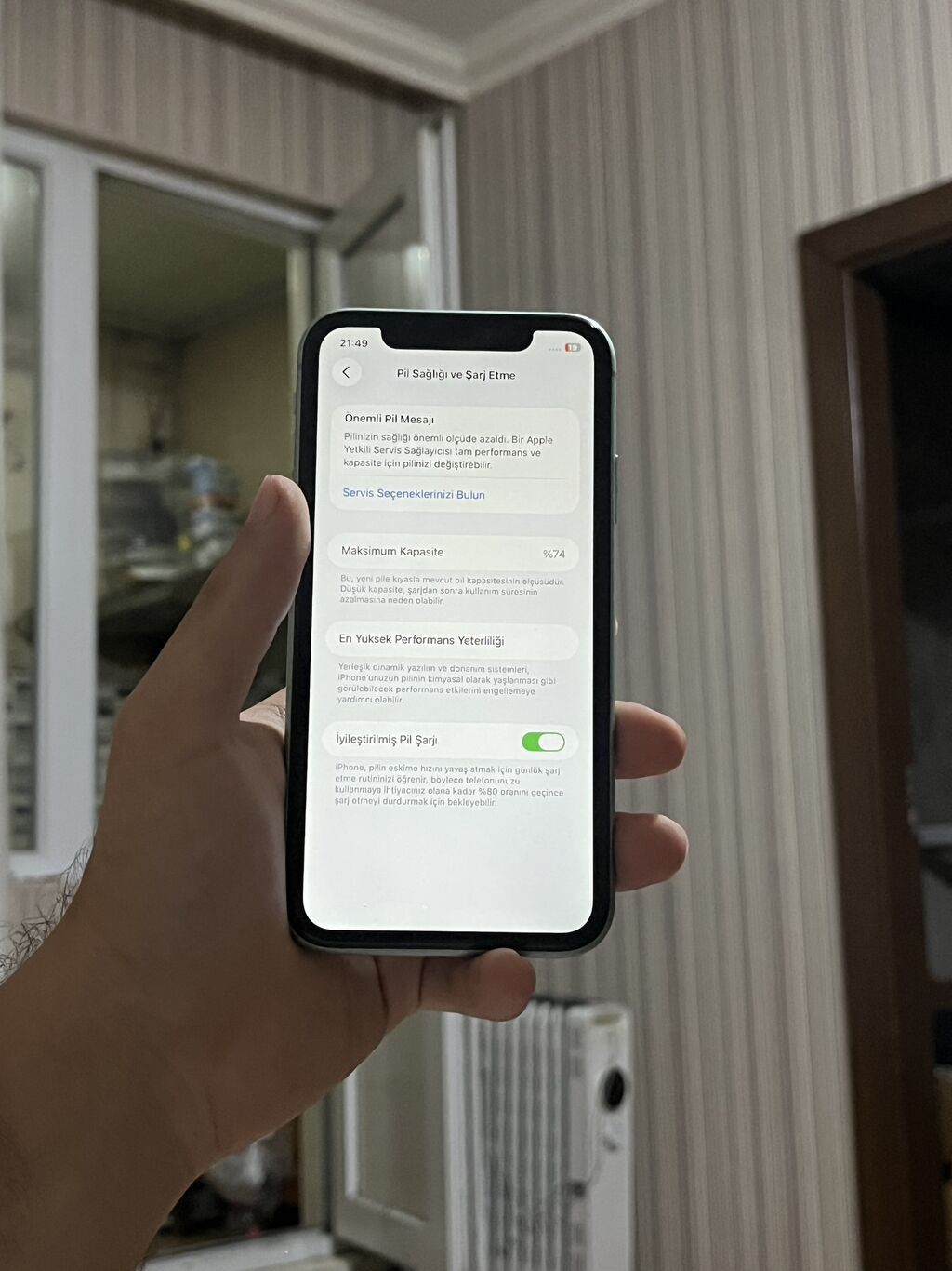 IPhone 11, 64 GB, Yaşıl, Face ID — Apple iPhone, Bakı (4)