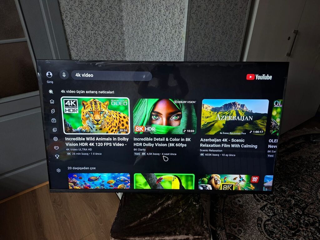 Yeni Televizor Hoffmann LED ekran 55" 4K (3840x2160) — Televizorlar, Bakı (6)