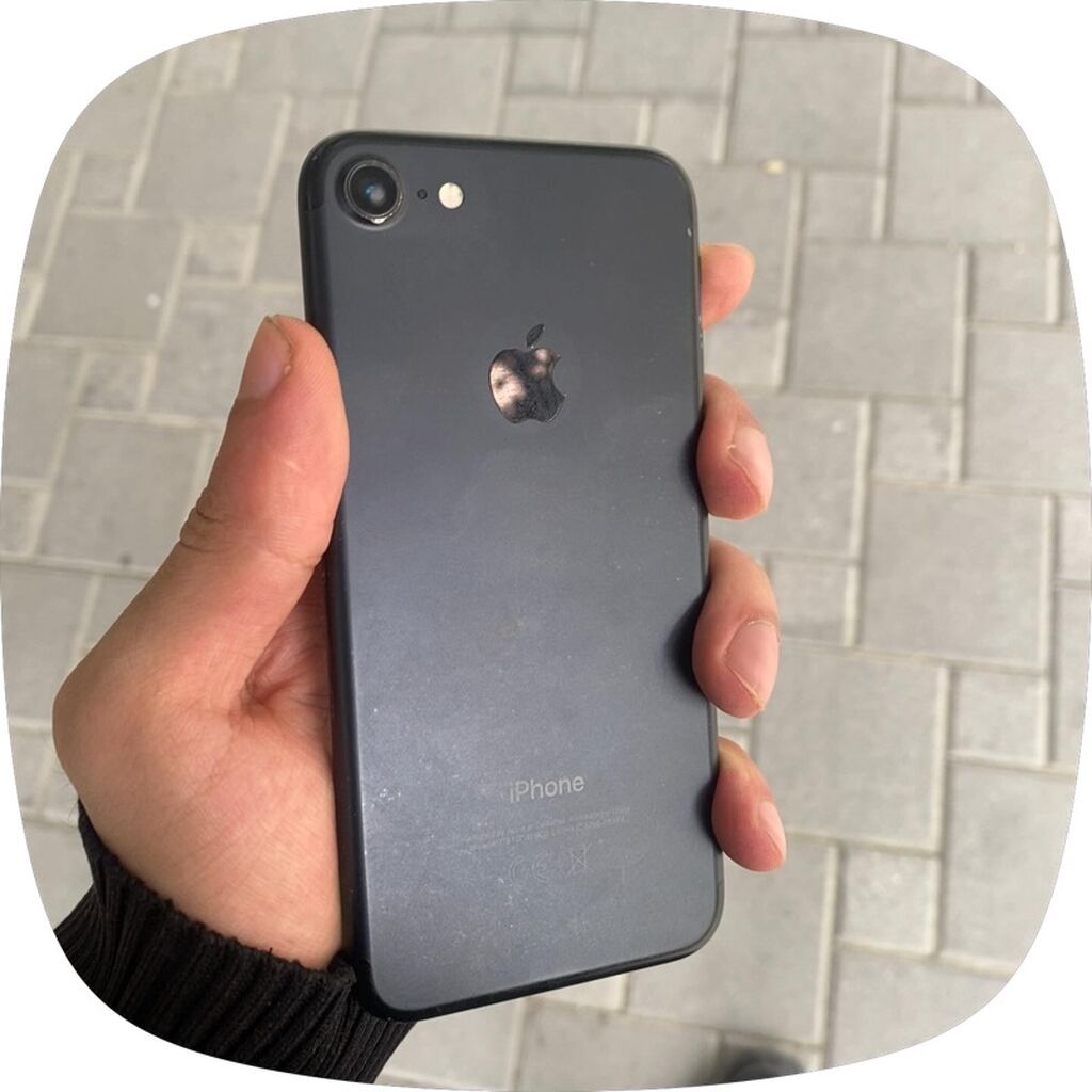 IPhone 7, 32 GB, Qara, Barmaq izi — Apple iPhone, Bakı (2)