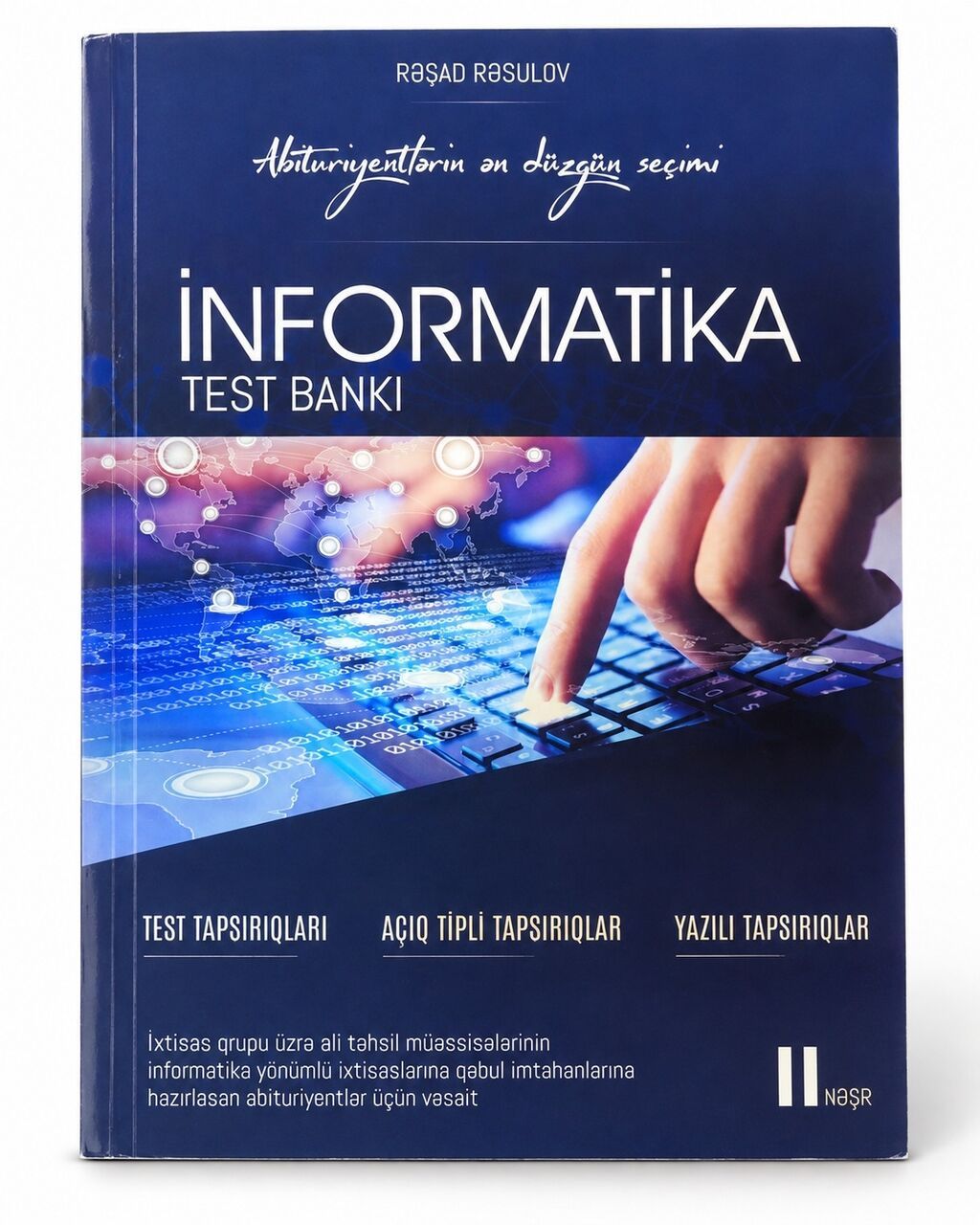 Məhsul: “İnformatika – Test Bankı” (Müəllif: Rəşad Rəsulov) Təsvir — Kitablar, Bakı