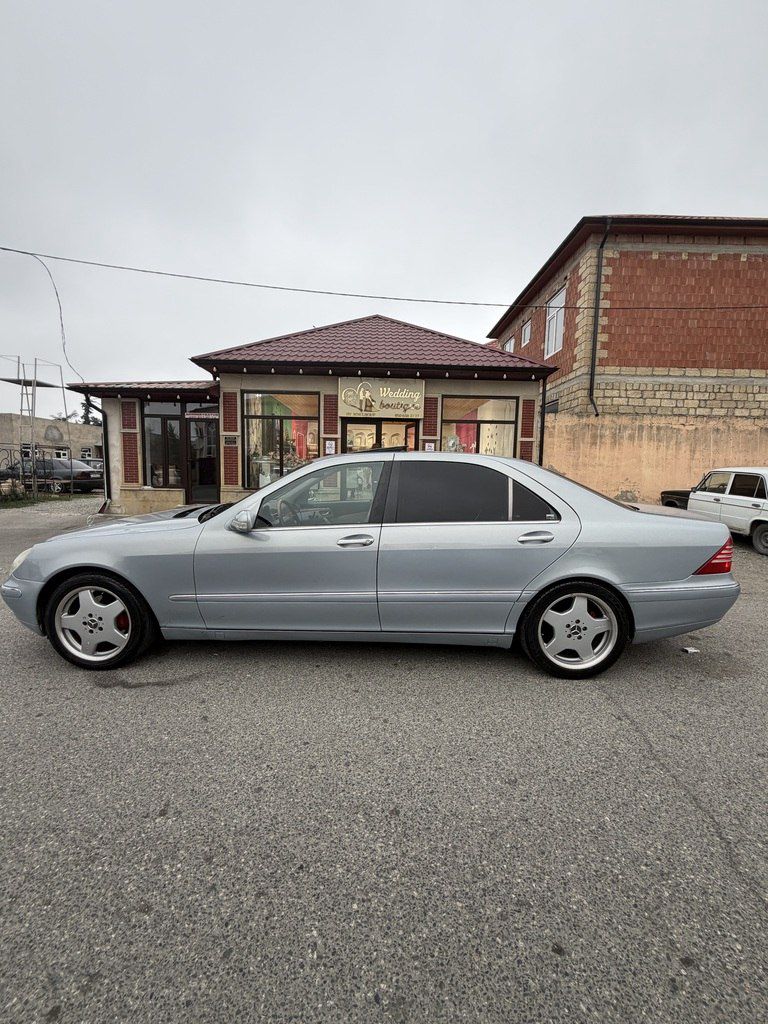Mercedes S 320, 3.2 L, 1999 il, 298 542 km 77-EA-356 — Avtomobillər, Quba (3)
