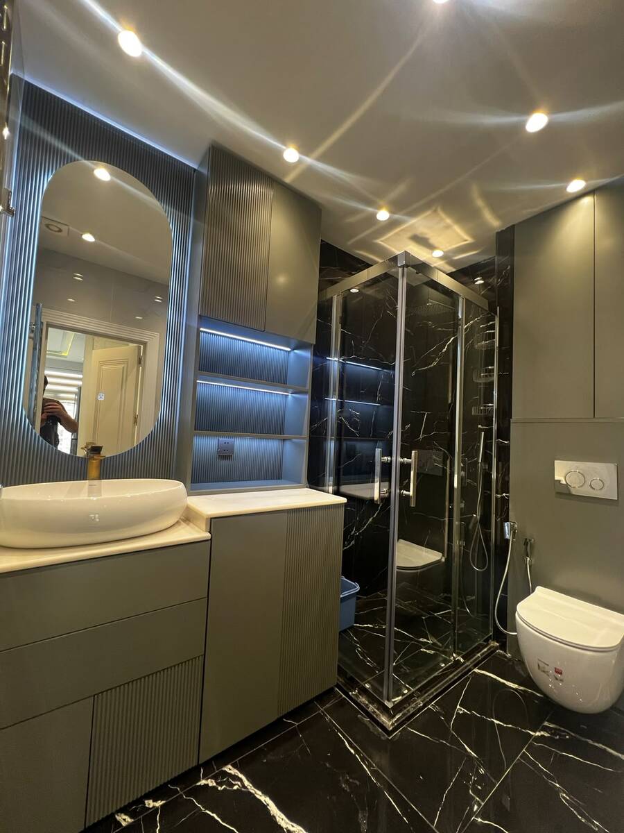 İcarəyə verilir 4 otaqlı yeni tikili 140 m² — Mənzil, Bakı (10)