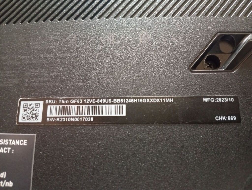 İşlənmiş MSI, 15.6 Intel Core i5, 1 TB — MSI, Bakı (3)