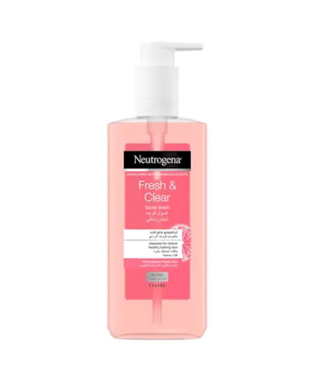 Üz üçün yuyunma geli Neutrogena Visibly Clear Pink Grapefruit Facial Wash 200 ml çeşiddə — Mallar, Bakı (2)
