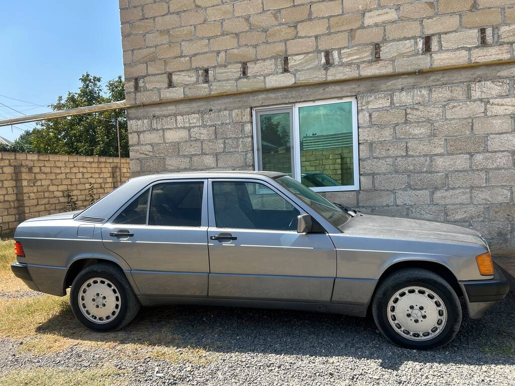 Mercedes 190, 2.0 L, 1990 il, 350 000 km 02-CC-023 — Avtomobillər, Ağdam (3)