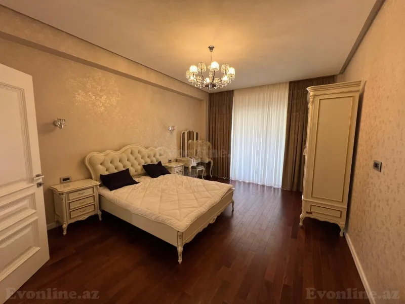 Kirayə verilir 5 otaqlı Mənzil Yeni tikili 220 m² Bakı, Xətai r., Ağ şəhər — Mənzil, Bakı (7)