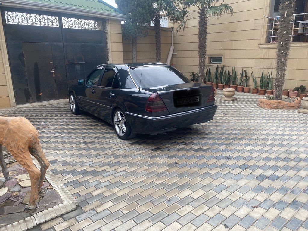 Mercedes C 200, 2.0 L, 1995 il, 250 000 km — Avtomobillər, Bakı (7)
