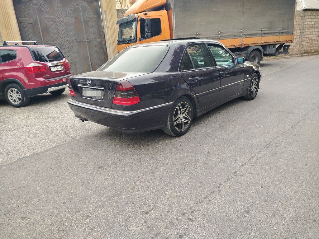 Mercedes C 280, 2.8 L, 1996 il, 381 000 km — Avtomobillər, Bakı (5)