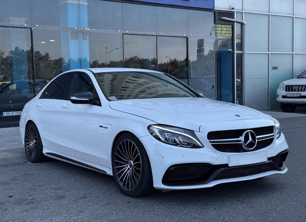 Mercedes C 300, 2.0 L, 2015 il, 149 000 km 10-EE-909 — Avtomobillər, Bakı (8)