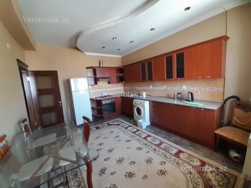 Kirayə 3 otaqlı Bina evi menzil (Yeni tikili), 130 m², Nəsimi rayonu — Mənzil, Bakı (10)