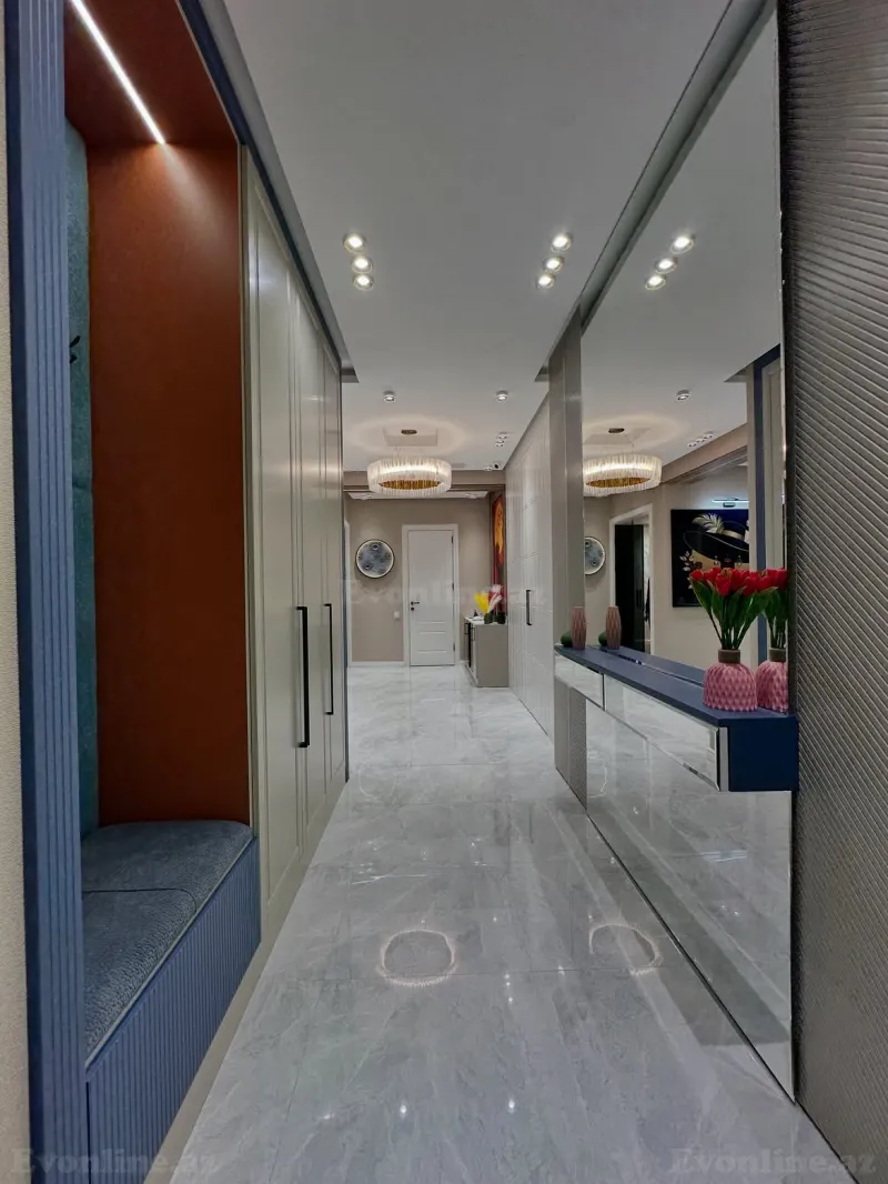 Satılır 3 otaqlı Mənzil Yeni tikili 107 m² Bakı, Xətai r., Gəncə pr — Mənzil, Bakı (4)