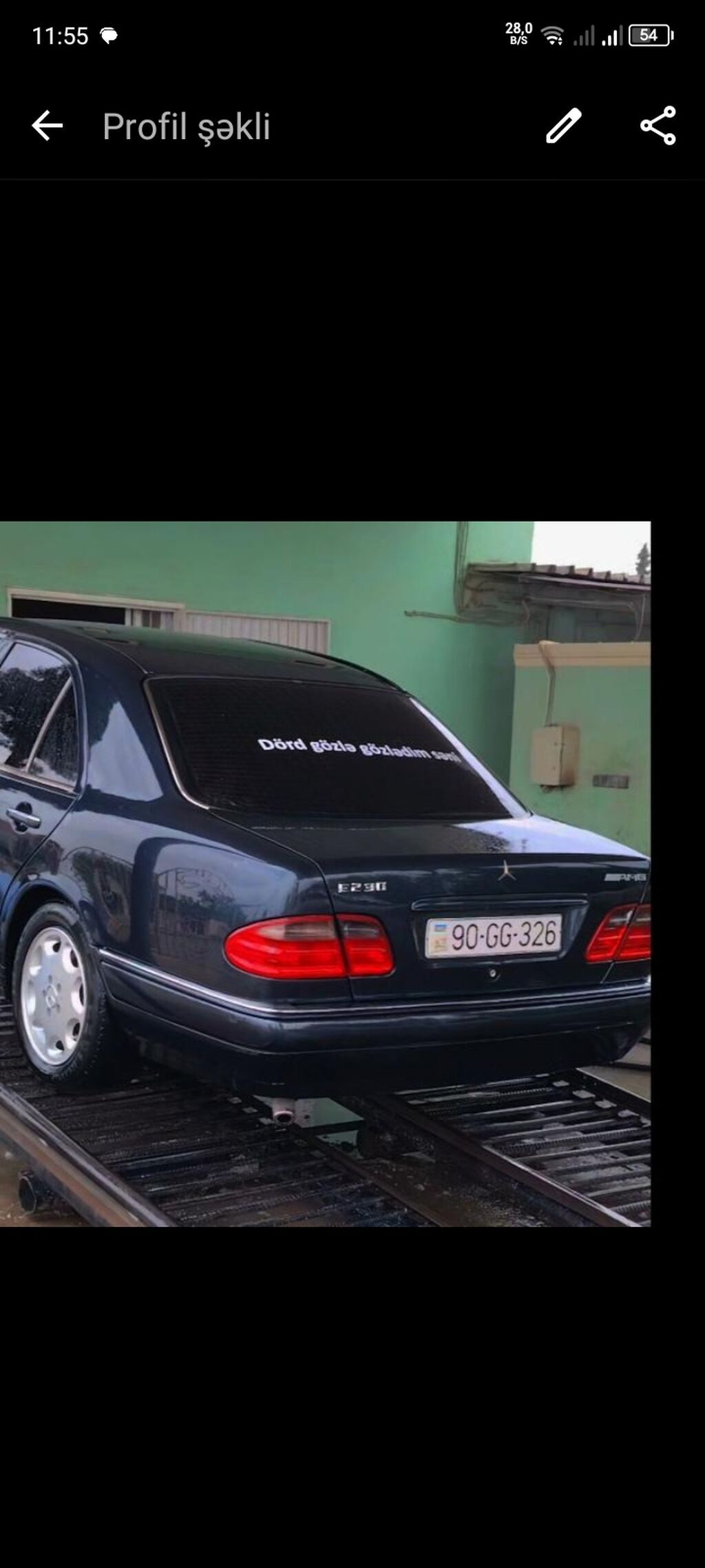 Mercedes-Benz E-Class: 2.3 l 1996 il Sedan 90-GG-326 — Avtomobillər, Goranboy (7)