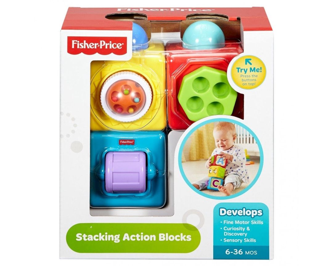 Oyun dəsti Fisher-Price Hərəkətli rəngli kublar — Mallar, Bakı