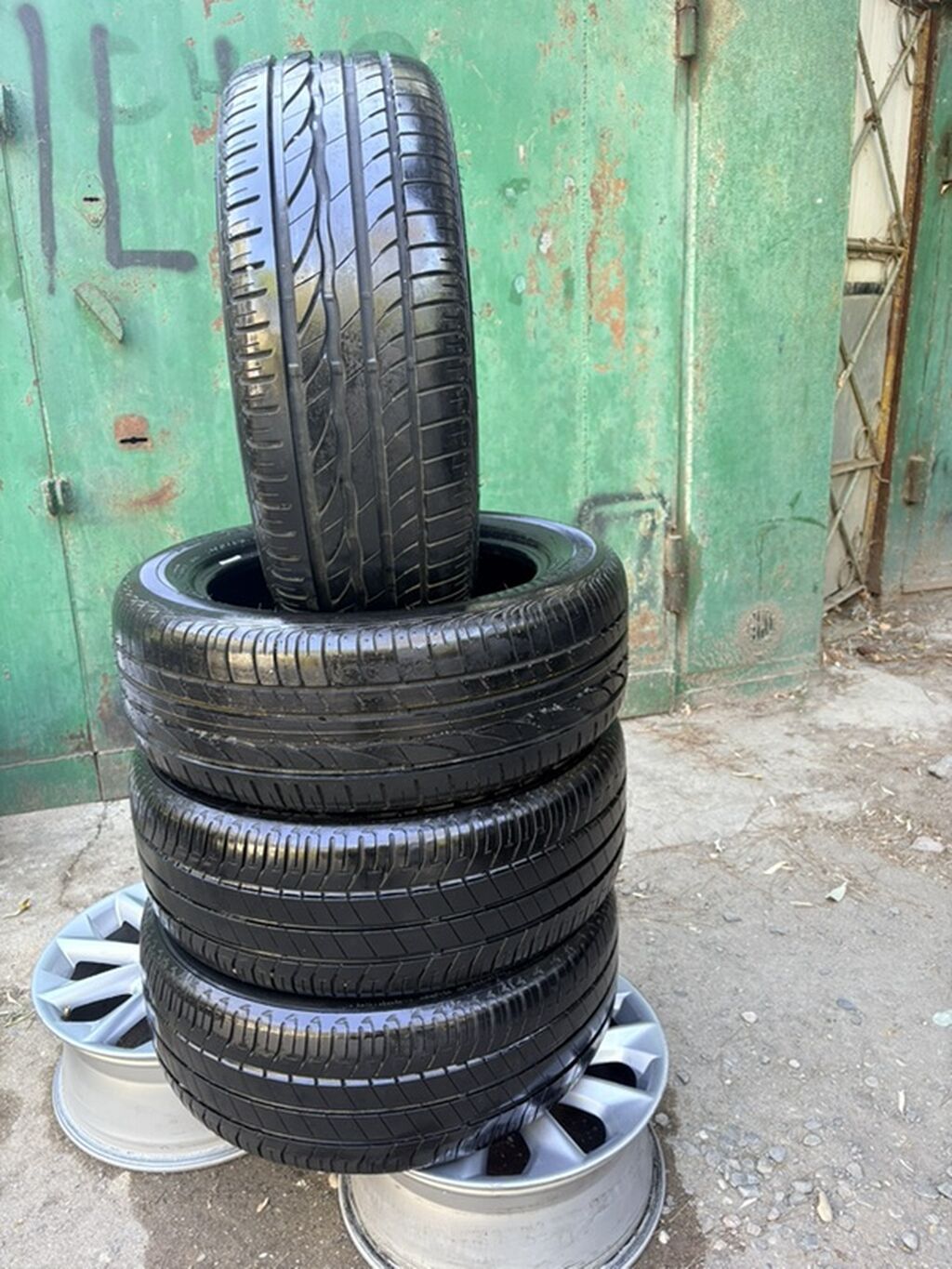 Bridgestone Turanza 4 eded teker,1 ededin qiymeti 80 man dir,hamisin — Şinlər, Sumqayıt (2)