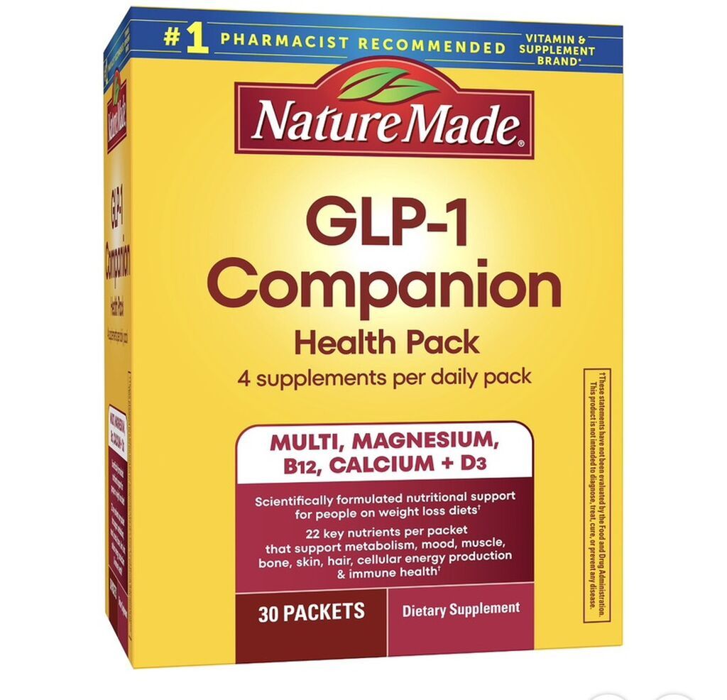 Nature Made GLP-1 Companion – Health Pack (30 paket) Məhsulun — Vitaminlər və qida əlavələri, Bakı