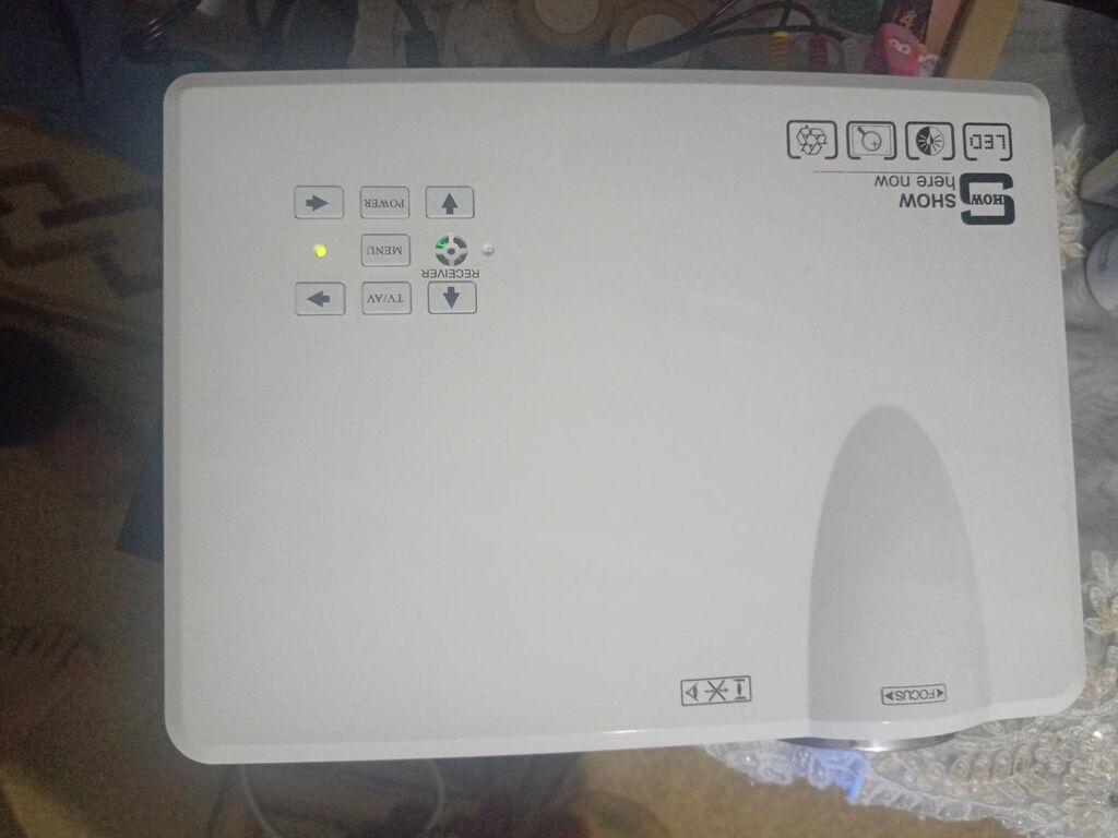 LED HD Proyektor – T-926S White (Full HD 1080p) satilir — Proyekterlər, Bakı (3)