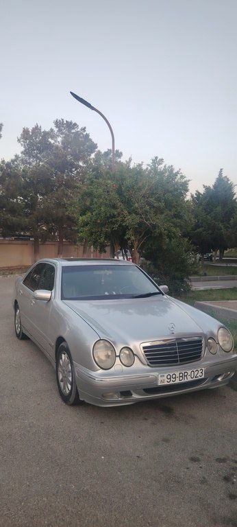 Mercedes E 240, 2.6 L, 2000 il, 252 453 km — Avtomobillər, Bərdə (2)