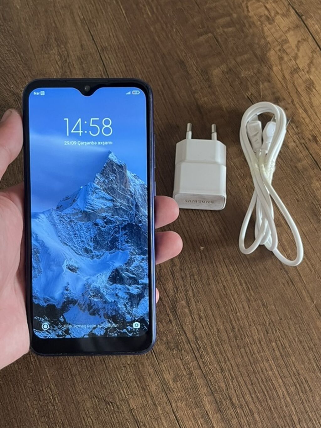 Redmi Note 8T, 128 GB, rəng - Mavi, Barmaq izi — Xiaomi, Bakı (2)