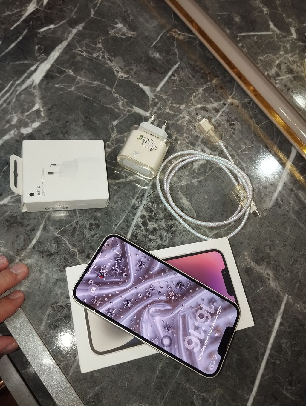 IPhone 14, Ağ, Face ID — Apple iPhone, Digah (8)