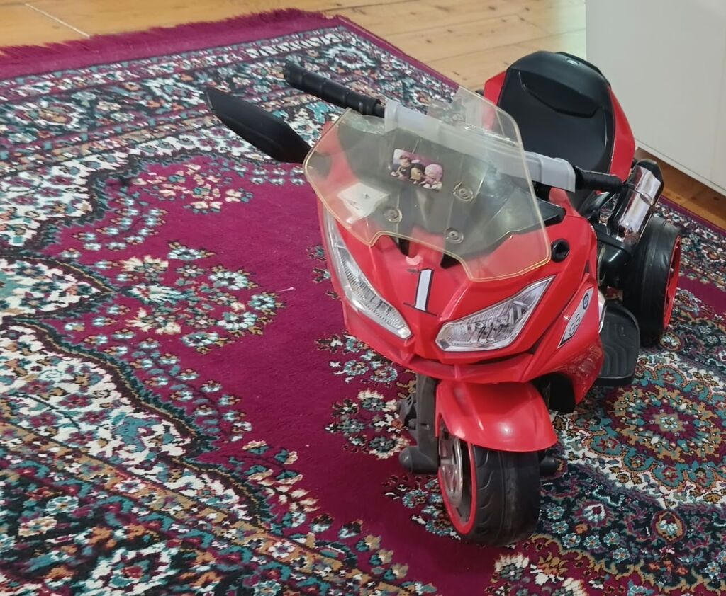 Uşaq üçün elektrikli üçtəkərli motosiklet – GS dizaynı - Rəng — Uşaq avtomobilləri, Bakı (5)