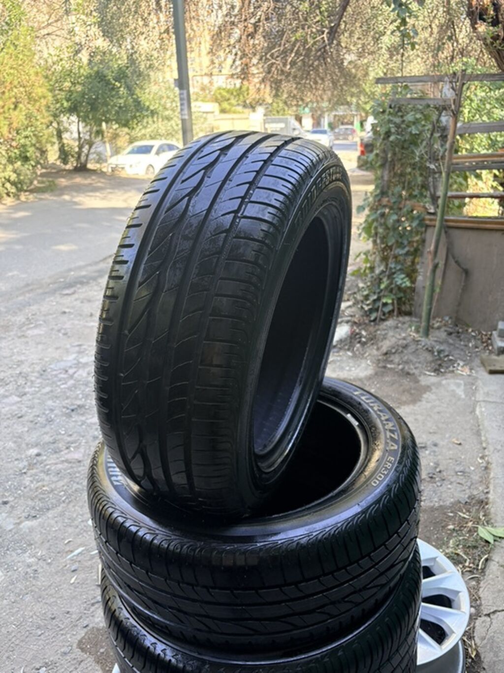 Bridgestone Turanza 4 eded teker,1 ededin qiymeti 80 man dir,hamisin — Şinlər, Sumqayıt (4)