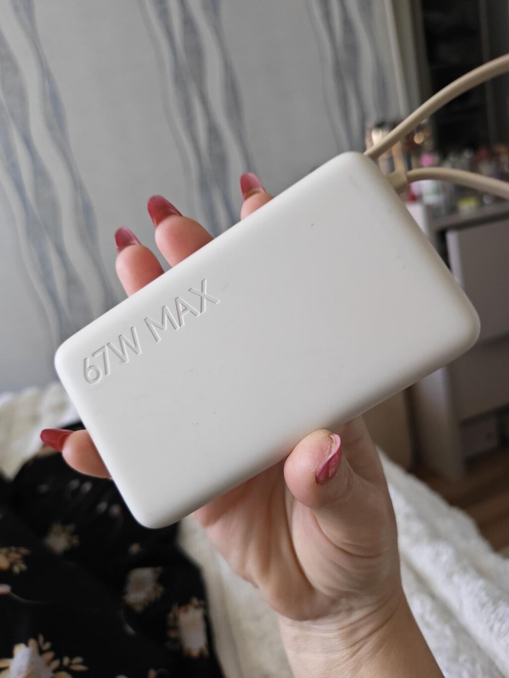 Xiaomi 67W Power Bank 10000 (inteqrasiya olunmuş kabel ilə) - Tutum — Powerbank-lər, Bakı (3)