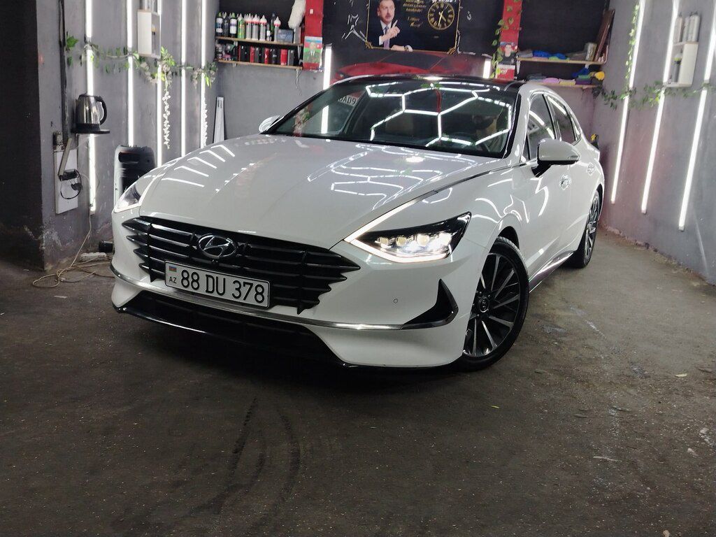 Hyundai Sonata, 2.0 L, 2019 il, 135 000 km 88-DU-378 — Avtomobillər, Bakı (3)