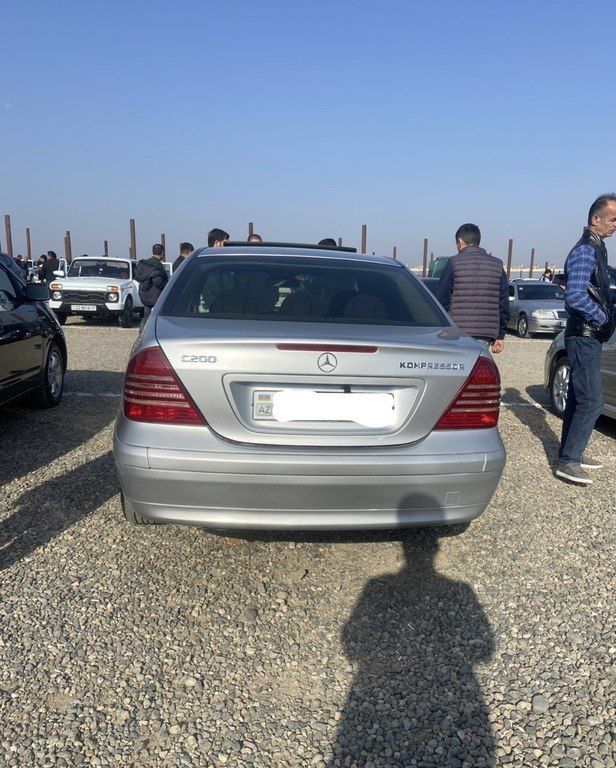 Mercedes C 200, 2.0 L, 2001 il, 525 000 km — Avtomobillər, Gəncə (2)