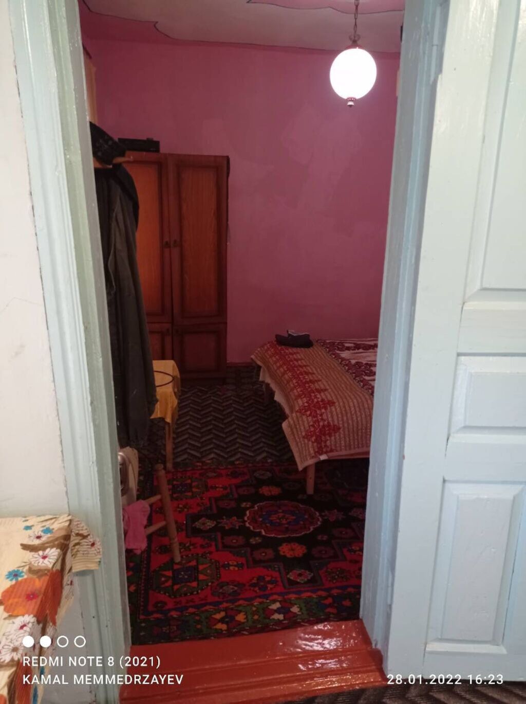 3 otaqlı, 65 kv. m, Kredit yoxdur, Orta təmir — Ev, villa, Saatlı (8)
