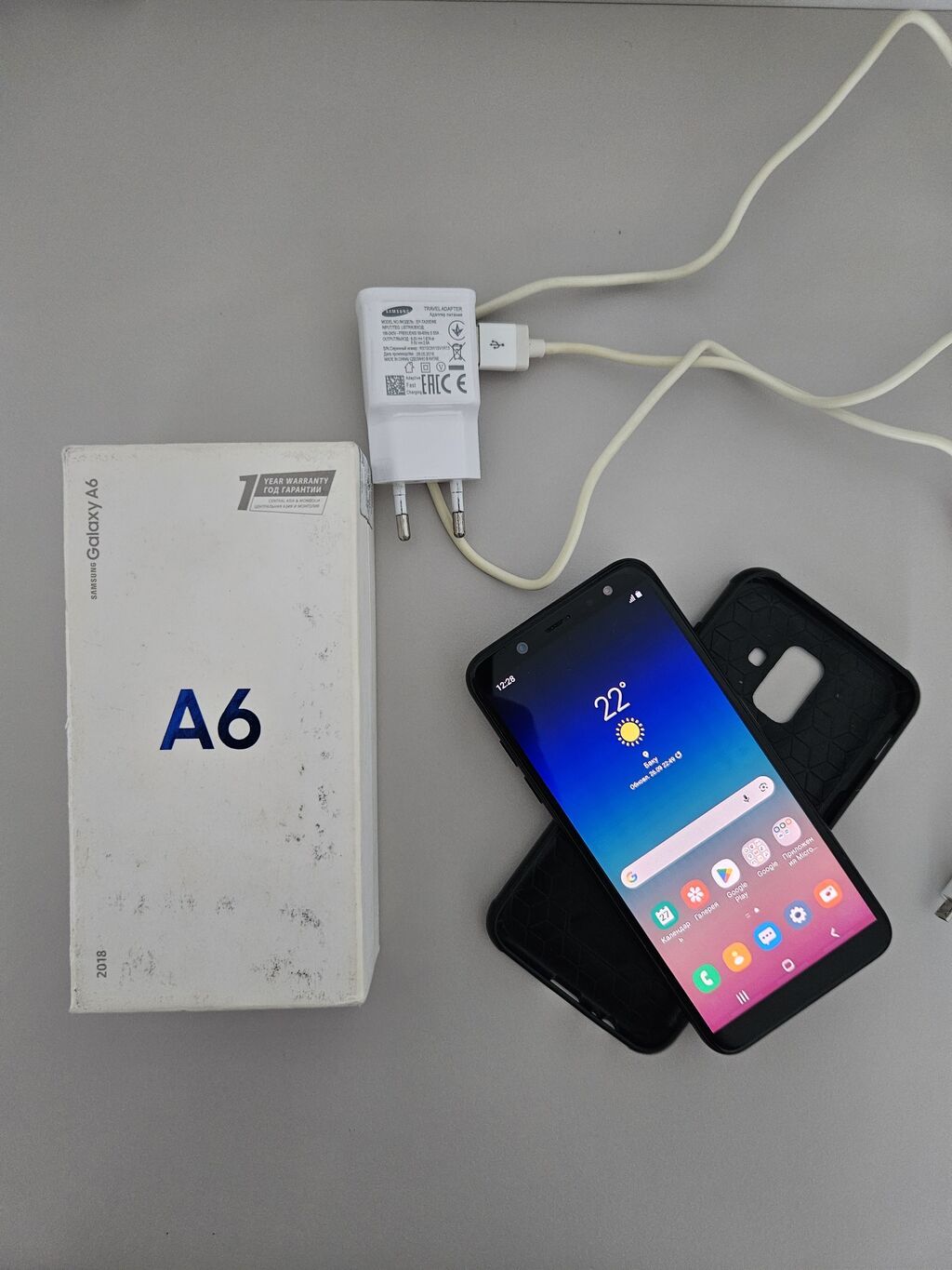 Samsung Galaxy A6, 32 GB, rəng - Qara — Samsung, Bakı (3)