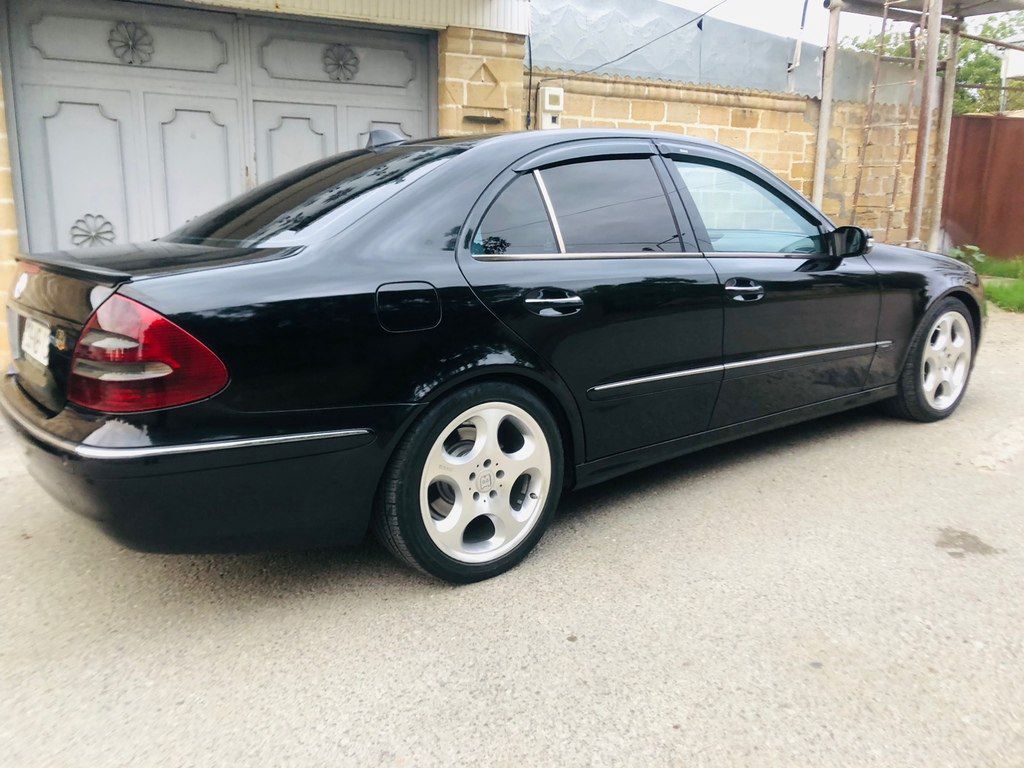 Mercedes E 270, 2.7 L, 2002 il, 500 000 km — Avtomobillər, Şamaxı (4)