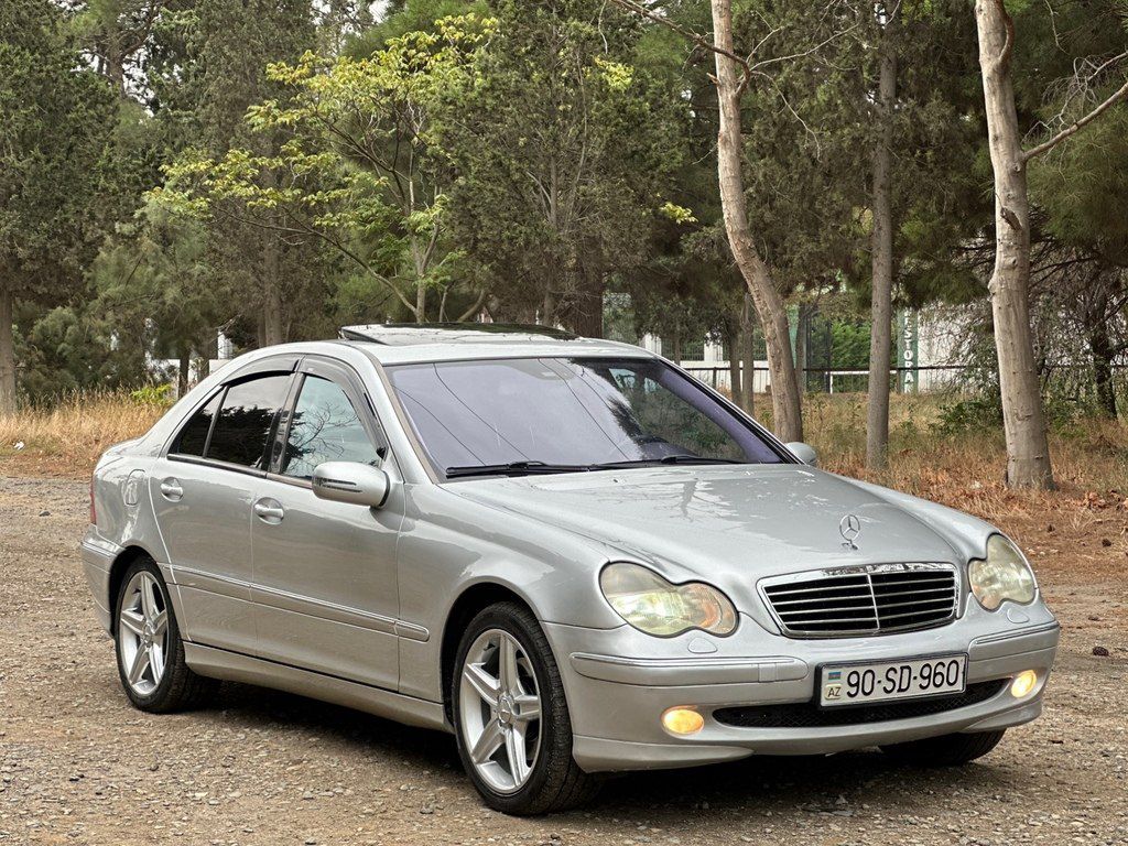 Mercedes C 240, 2.6 L, 2001 il, 385 784 km 90-SD-960 — Avtomobillər, Sumqayıt (5)