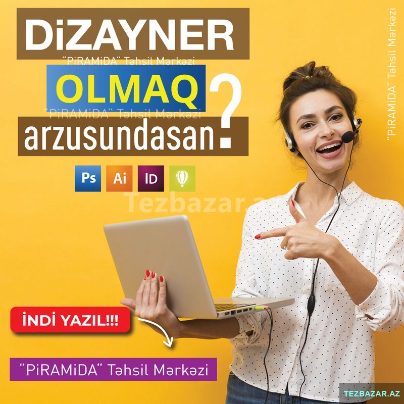 Online qrafik dizayn kursumuza qeydiyyat başladı — Xarici dillər, Bakı
