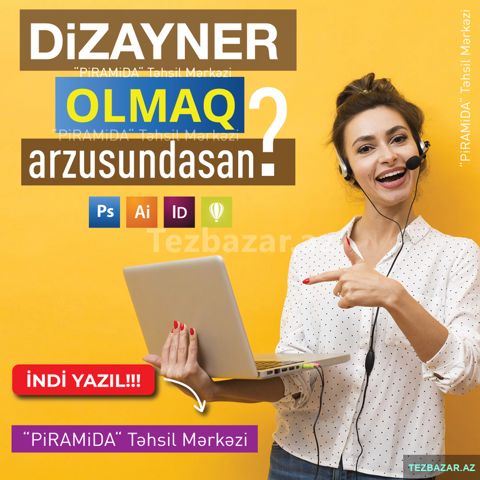 Online qrafik dizayn kursumuza qeydiyyat başladı — Bakı