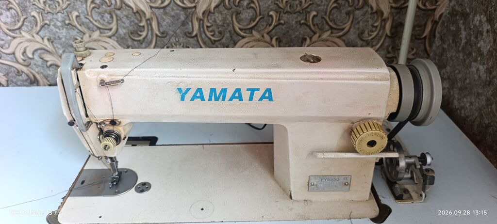 Yamata sənaye tikiş maşını – stol və ayaq pedalı ilə - Brend/model — Tikiş və işəmə maşınları, Digah (5)