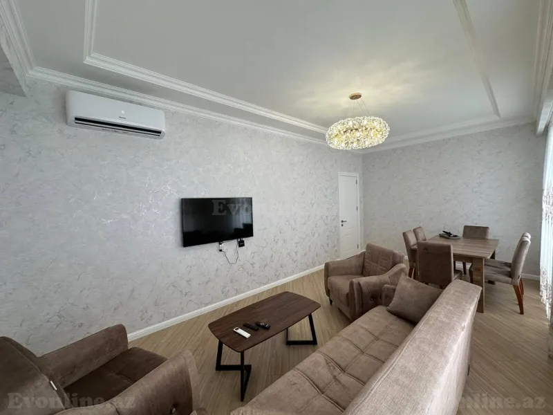 Satılır 3 otaqlı Mənzil Yeni tikili 97 m² Bakı, Nizami r., Qara Qarayev m., 8-ci kilometr — Mənzil, Bakı (4)