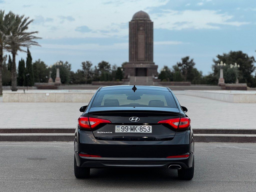 Hyundai Sonata, 2.4 L, 2015 il, 88 300 km 99-MK-853 — Avtomobillər, Gəncə (2)